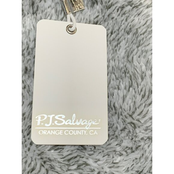 P.J. Salvage Heather Grey Fuzzy Lounge Shorts S Soft & Cozy Sherpa NWT - Picture 3 of 4